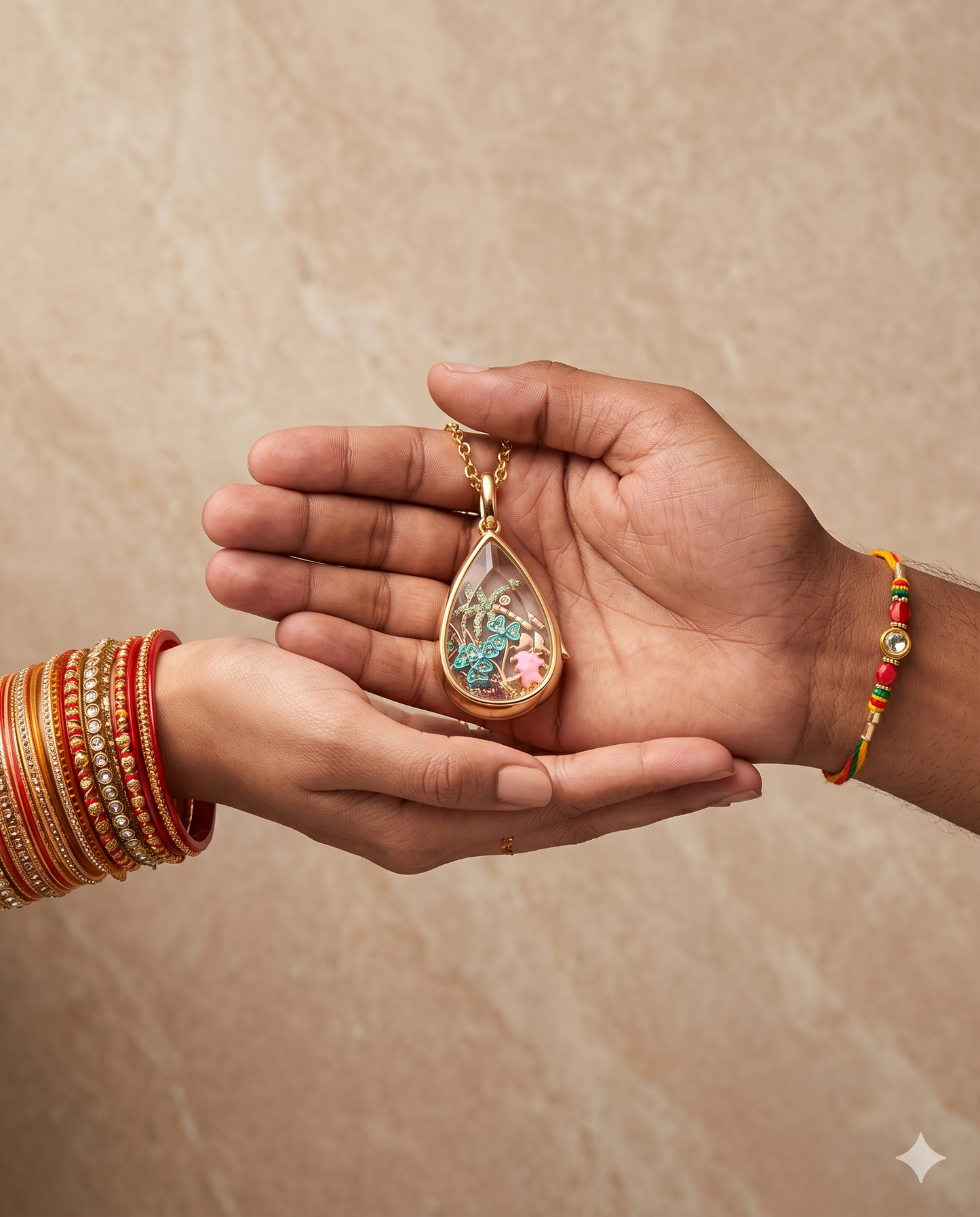 Smriti Memory Vault | Floating Charm Locket