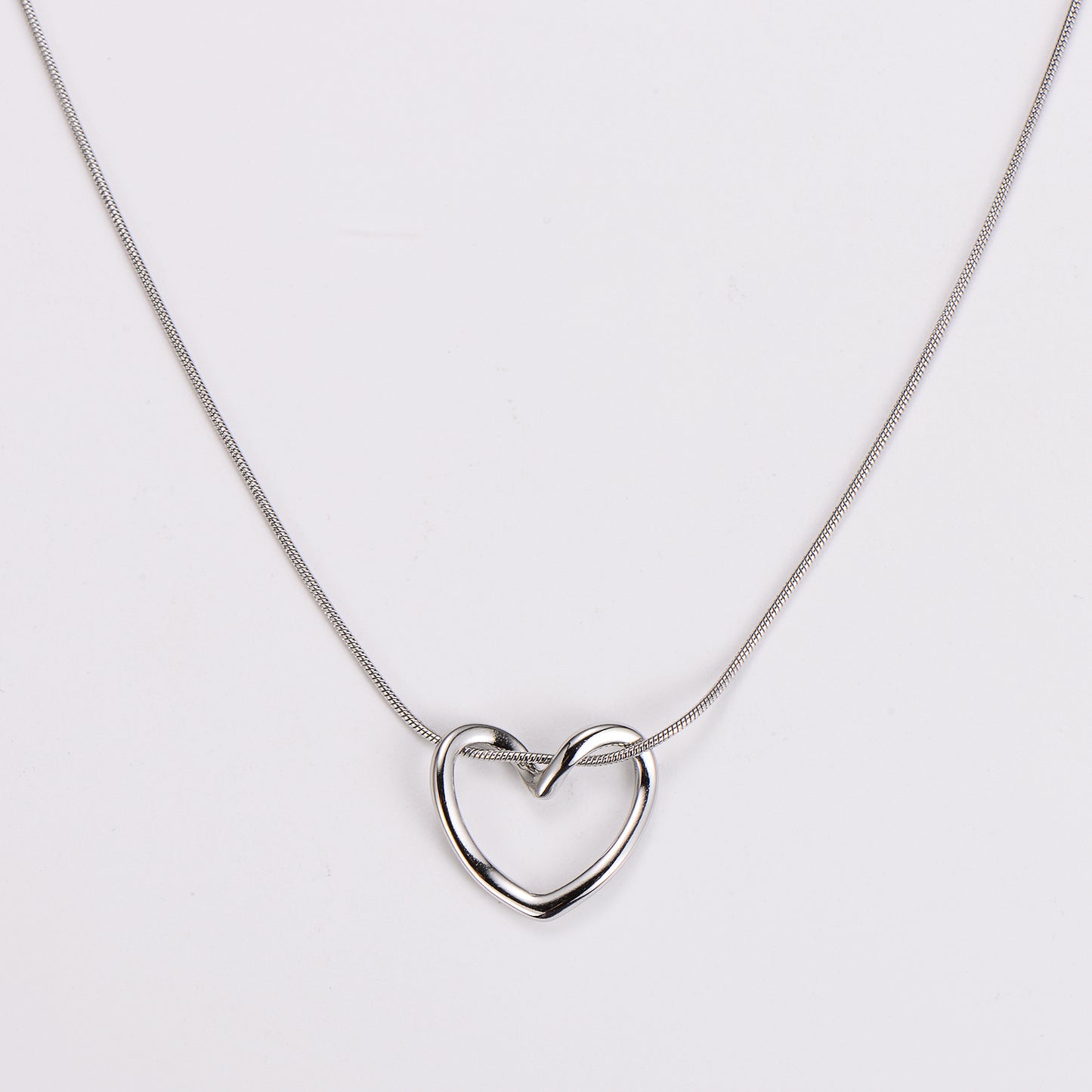 The Halo heart Necklace