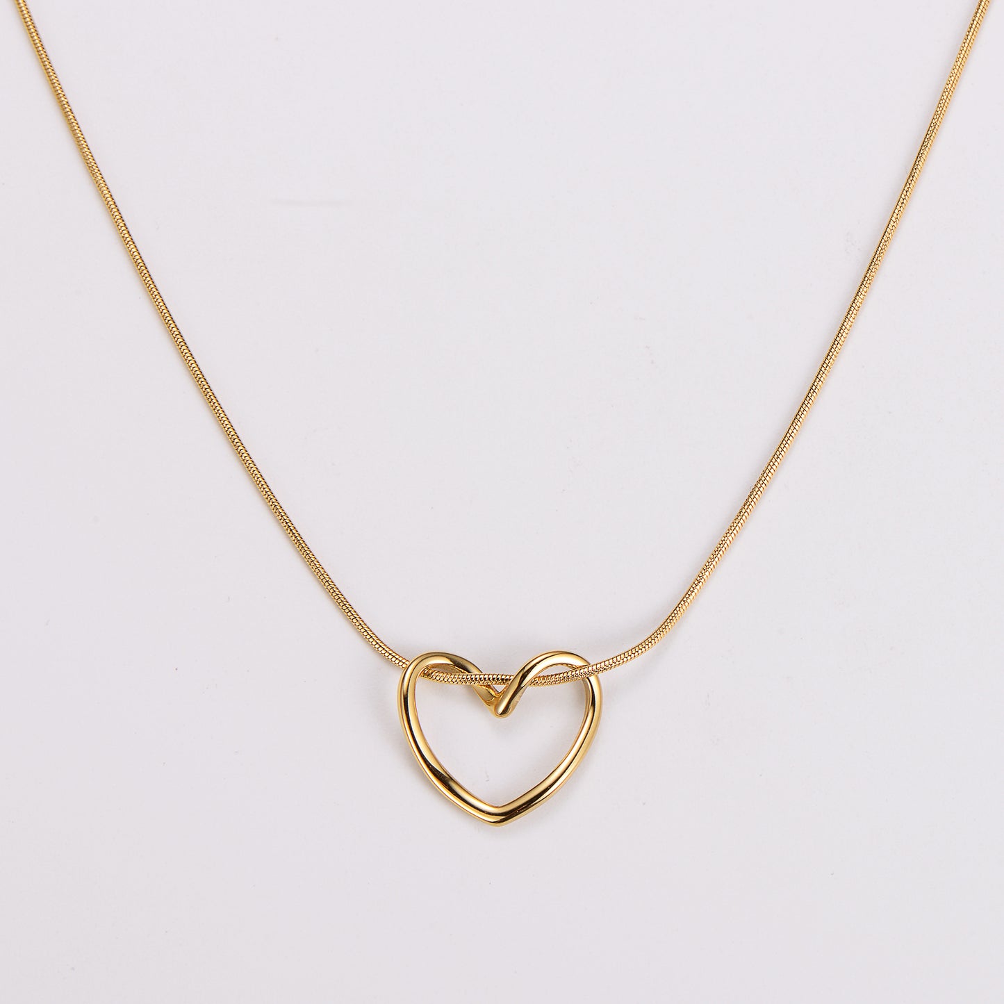 The Halo heart Necklace