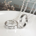 The Lil' Treasure| Sterling Silver Russian Ring Necklace
